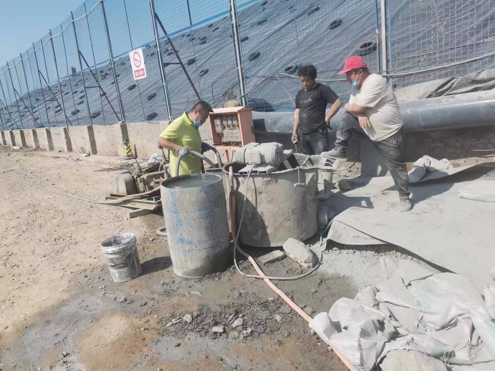 城中袖阀管注浆